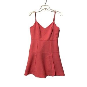 Black Halo Hot Pink Kierrah Crepe Mini Dress Size 4